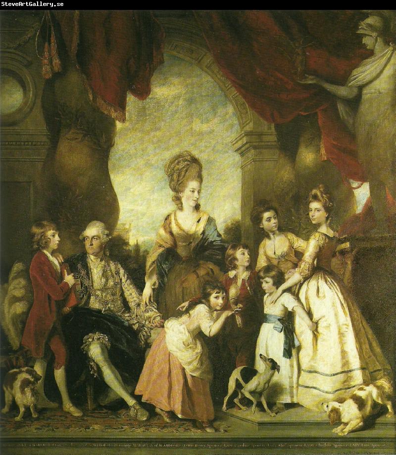 Sir Joshua Reynolds the marlborough family